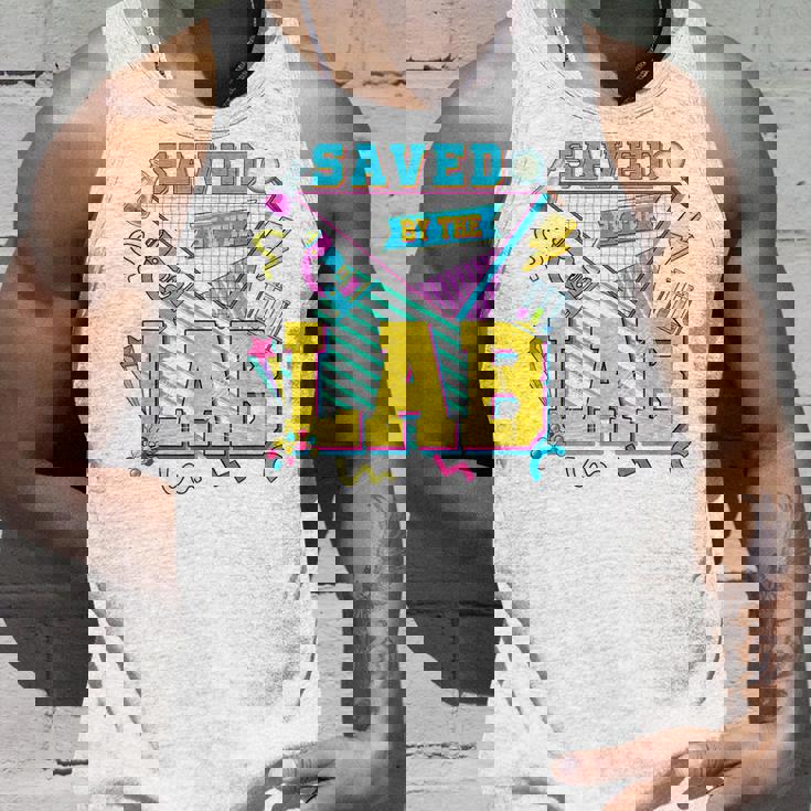 Saved By The Lab Retro Lab Week 2023 Medical Laboratory Tech Tank Top Gifts for Him