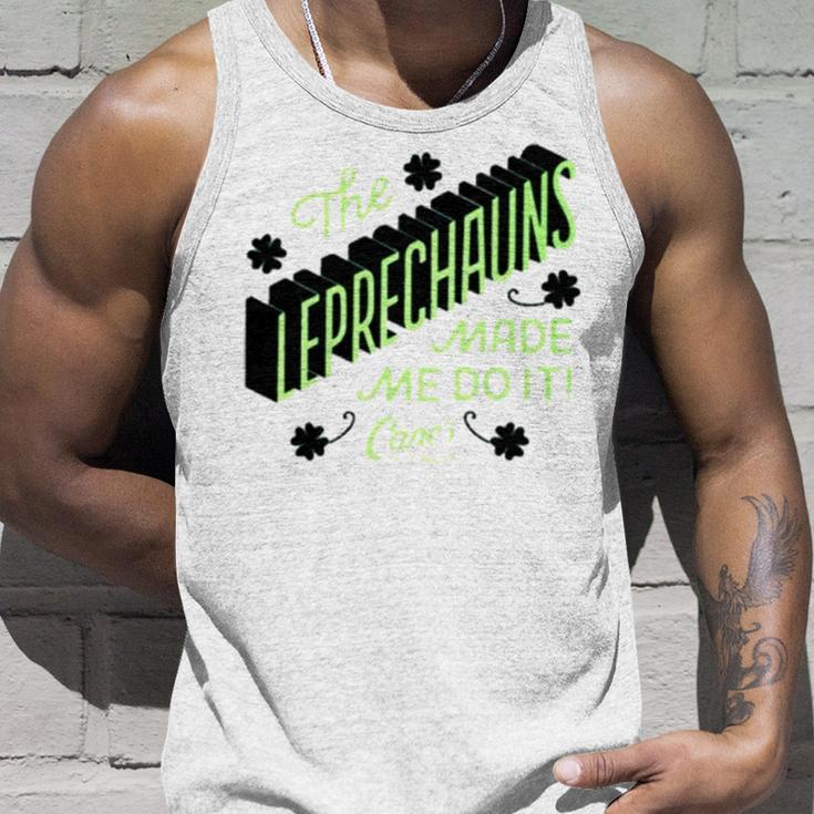 The Leprechauns Made Me Do It Raising Canes Chicken Fingers Unisex Tank Top Gifts for Him