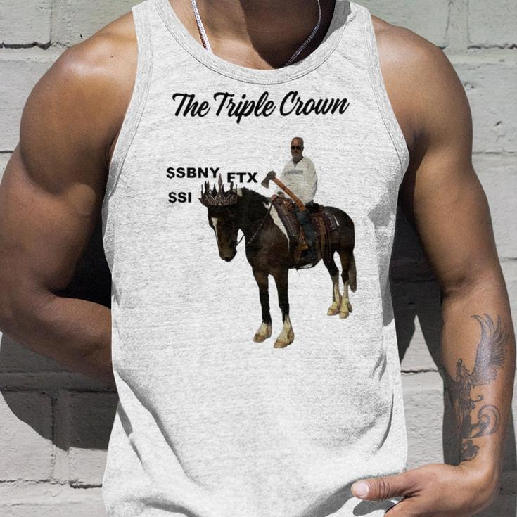 The Triple Crown Sbny Ftx Si Unisex Tank Top Gifts for Him
