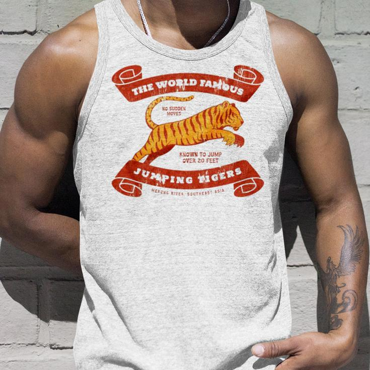 The World Famous Jumping Tigers Unisex Tank Top Gifts for Him