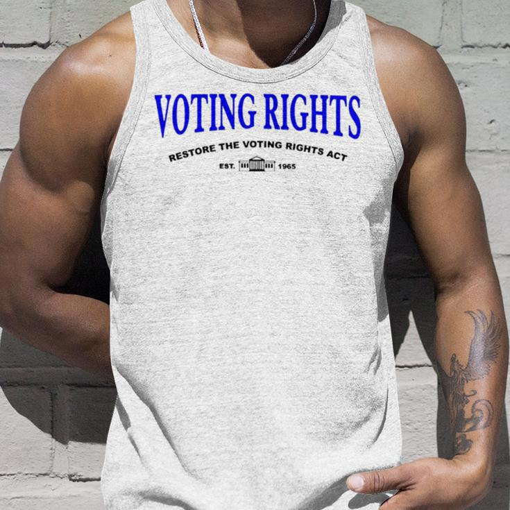 Voting Rights Restore The Voting Rights Act Unisex Tank Top Gifts for Him