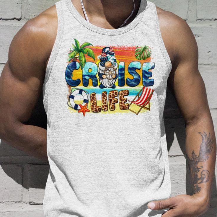Western Cruise Life Sailor Gnome Unisex Tank Top Gifts for Him