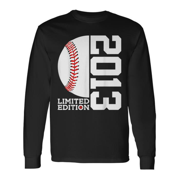 10Th Birthday Baseball Limited Edition 2013 Long Sleeve T-Shirt