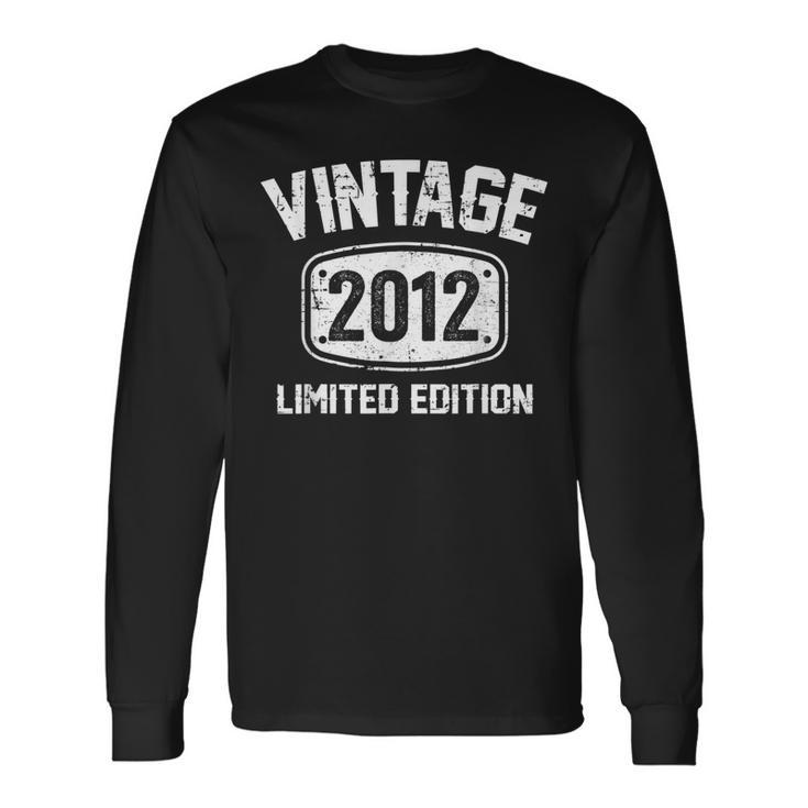 11 Years Old Vintage 2012 Limited Edition 11Th Birthday V2 Long Sleeve T-Shirt