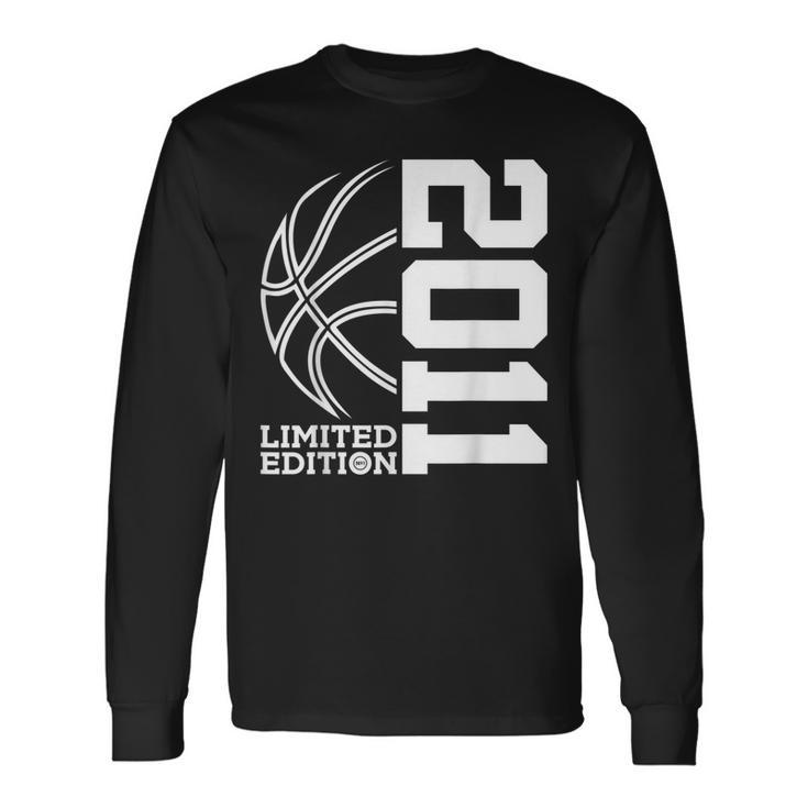 12Th Birthday Basketball Limited Edition 2011 Long Sleeve T-Shirt T-Shirt
