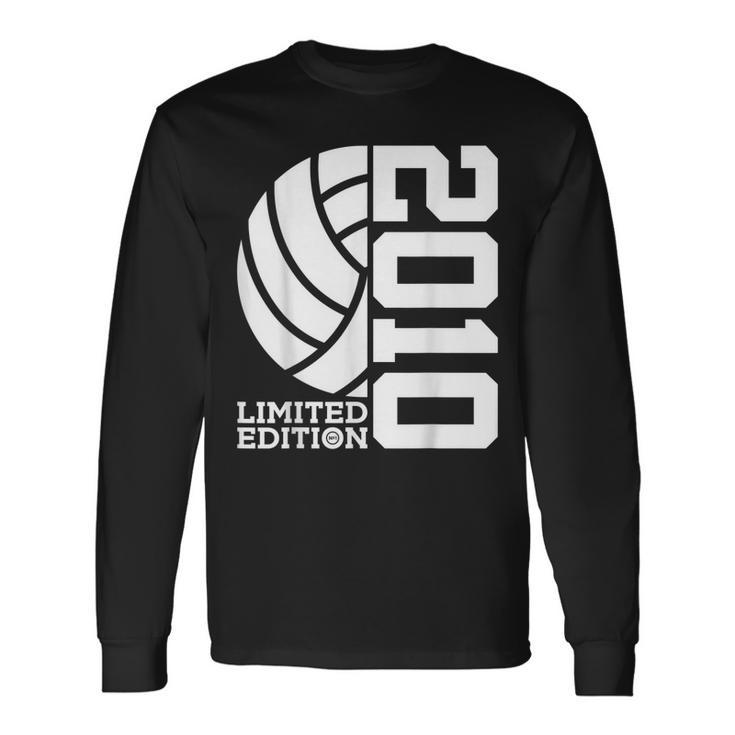 13Th Birthday Volleyball Limited Edition 2010 Long Sleeve T-Shirt