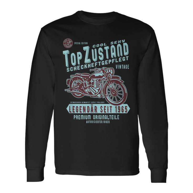 1965 Biker Top Zustand Legendär Legende Bike Geburtstag Langarmshirts Geschenkideen