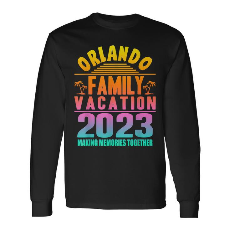 2023 Orlando Vacation Matching Group Beach Long Sleeve T-Shirt T-Shirt