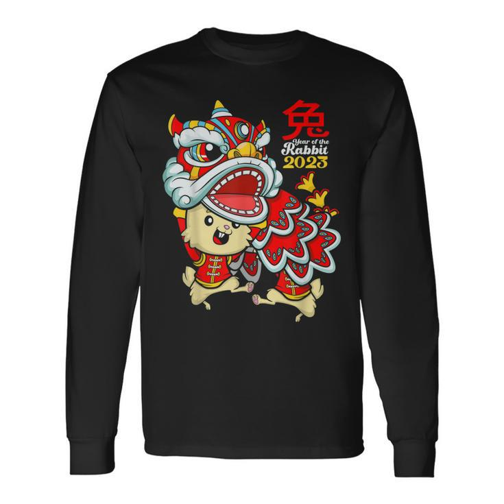 2023 Year Of The Rabbit Chinese New Year Zodiac Lunar Bunny Long Sleeve T-Shirt