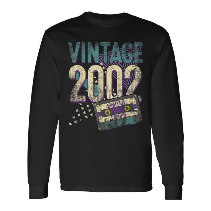 21 Year Old Vintage 2002 Limited Edition 21St Birthday V2 Long Sleeve T-Shirt T-Shirt