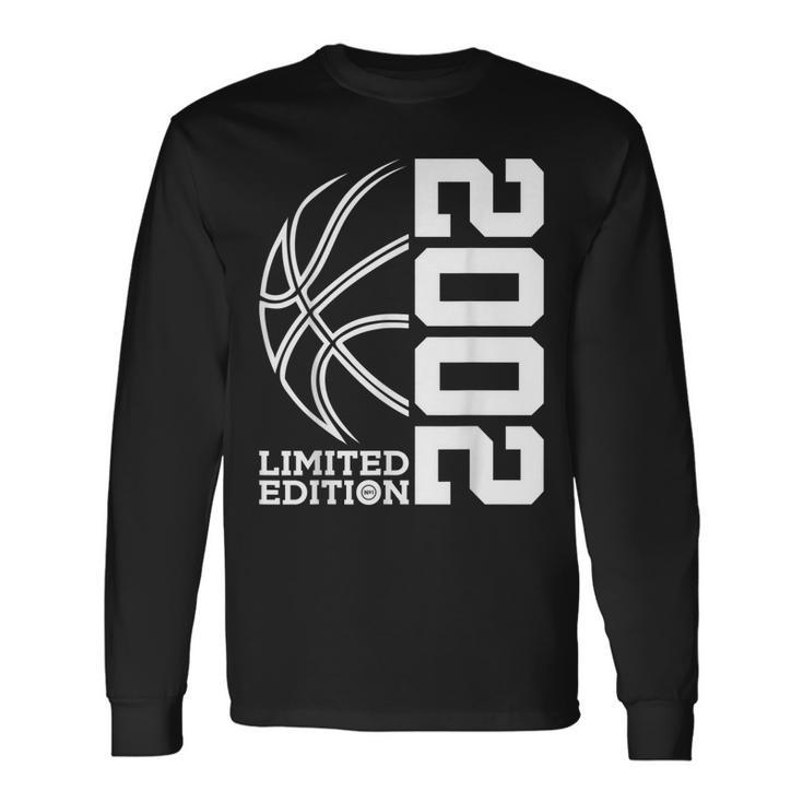 21St Birthday Basketball Limited Edition 2002 Long Sleeve T-Shirt T-Shirt