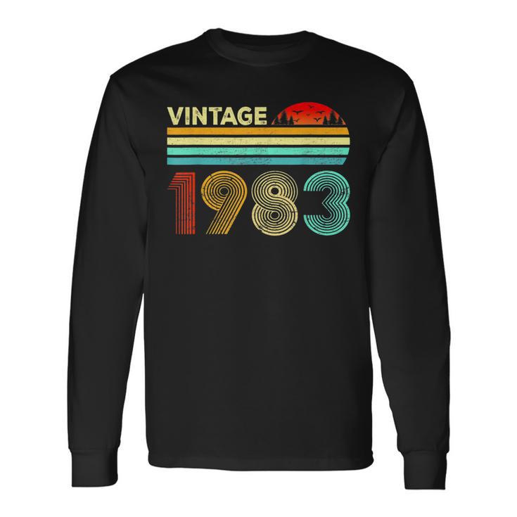 Vintage 1983 Women's 40th Birthday T-Shirt - Retro Letter Print, Short Sleeve, Loose Fit - View #7