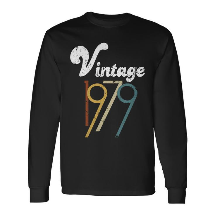 40Th Birthday Vintage 1979 V2 Long Sleeve T-Shirt T-Shirt
