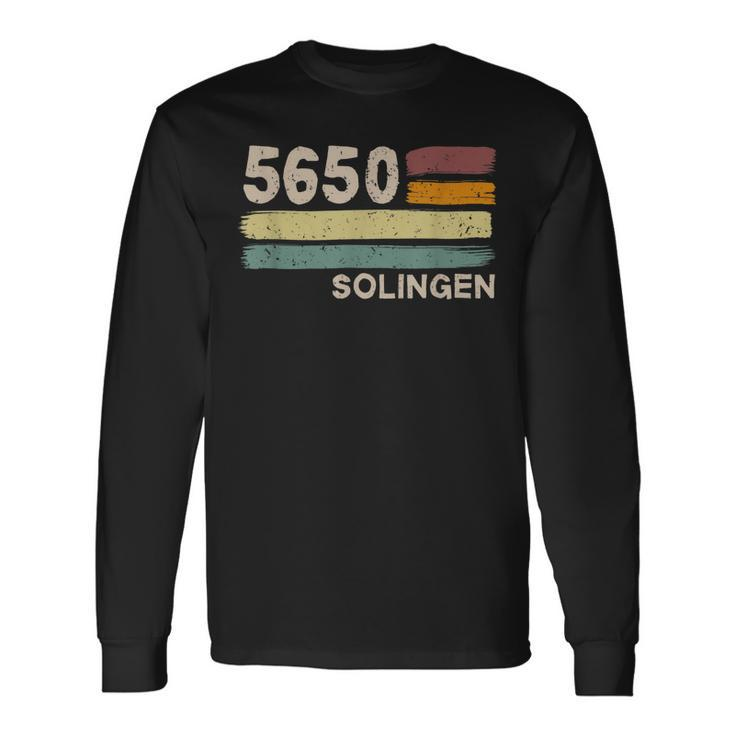 5650 Solingen Retro Postleitzahlen Alte Plz Vintage Langarmshirts Geschenkideen