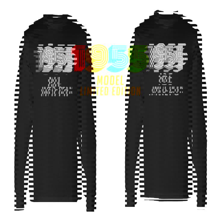 65Th Birthday 1955 Model Limited Edition Birthday Long Sleeve T-Shirt