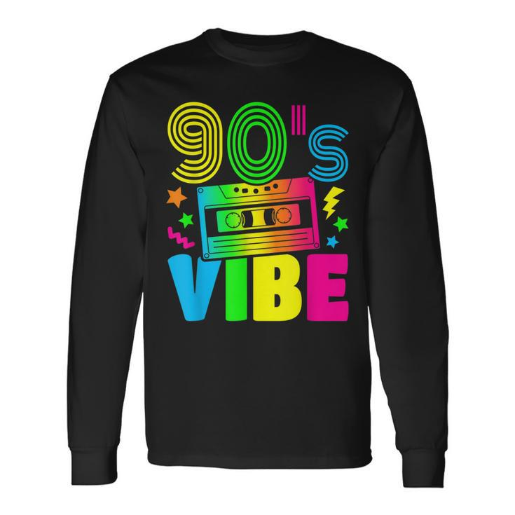 90S Vibe Retro 1990S 90S Styles Costume Party Outfit Long Sleeve T-Shirt
