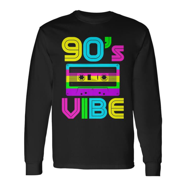 90S Vibe Vintage 1990S Music 90S Costume Party Sixties V2 Long Sleeve T-Shirt