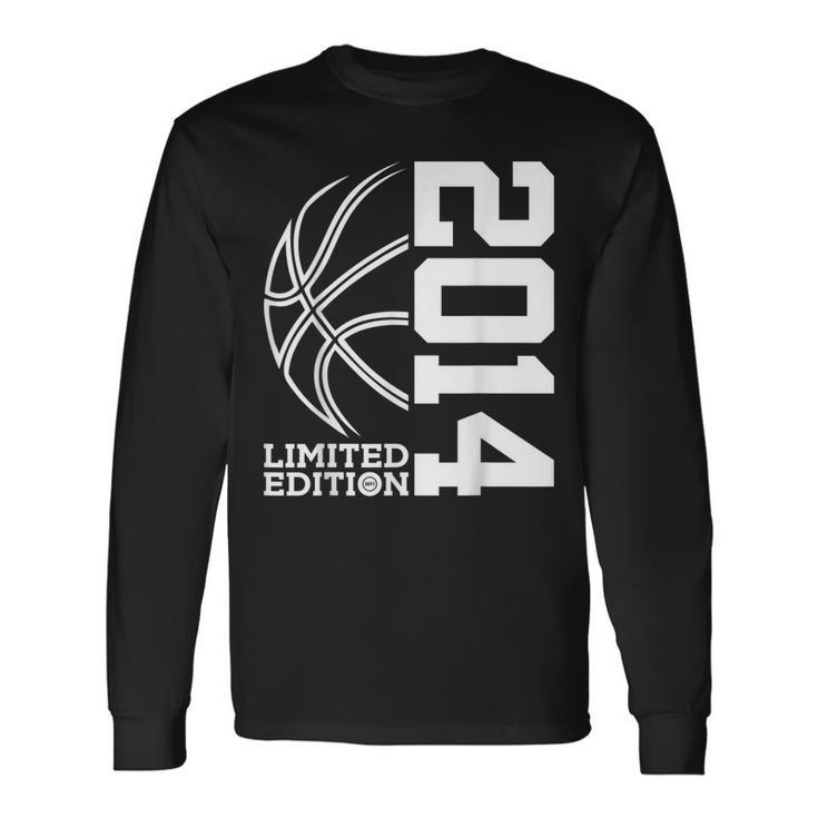 9Th Birthday Basketball Limited Edition 2014 Long Sleeve T-Shirt T-Shirt