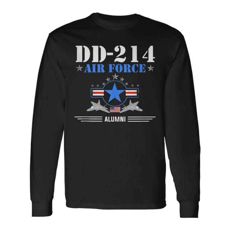 Air Force Alumni Dd-214 Usaf Long Sleeve T-Shirt