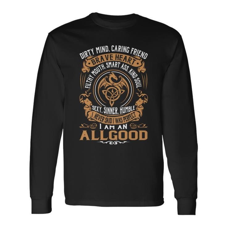 Allgood Brave Heart Long Sleeve T-Shirt