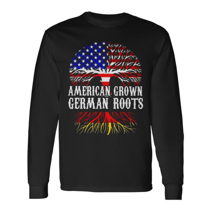 American Grown German Roots V2 Long Sleeve T-Shirt