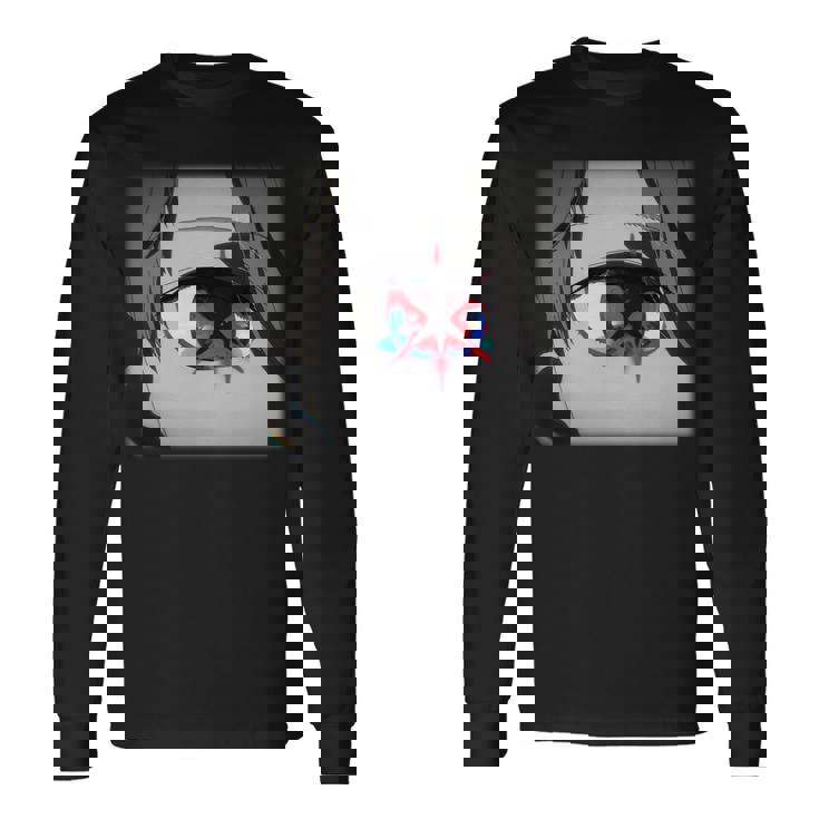 Anime Oshi No Ko Aquas Star Eye Men's Back Print T-shirt