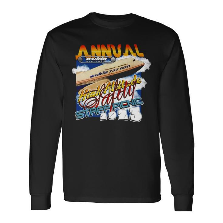 Annual High Altitude Safety Staff Picnic Long Sleeve T-Shirt