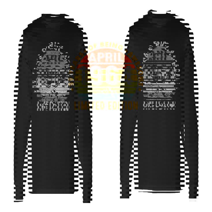 April 1964 Limited Edition 59 Years Of Being Awesome Long Sleeve T-Shirt