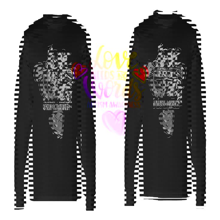 Autism Awareness Month Day Autism Long Sleeve T-Shirt T-Shirt