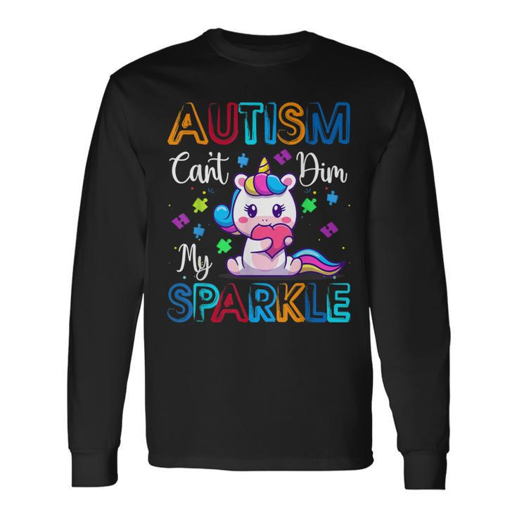 Autism Awareness Unicorn For Autism Mom Girls Long Sleeve T-Shirt T-Shirt