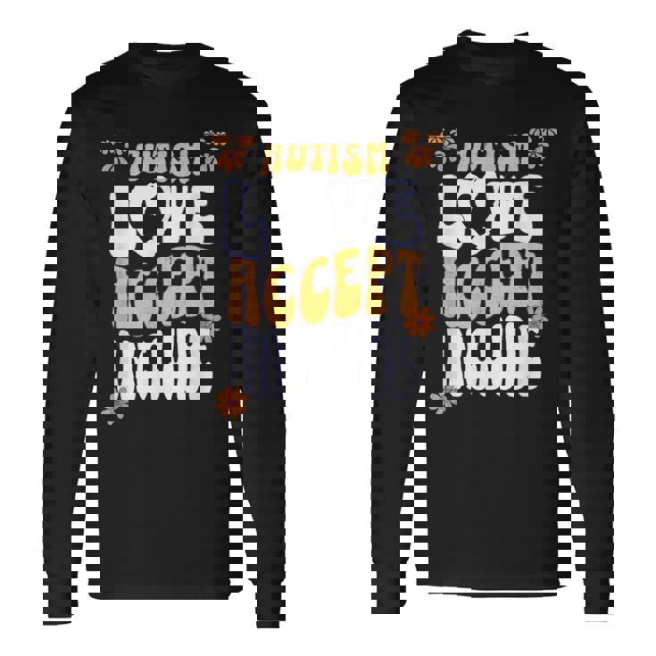 Autism Love Accept Include Awareness Acceptance Inclusion Long Sleeve T-Shirt T-Shirt