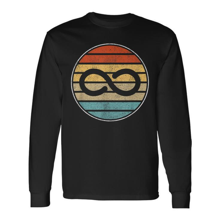Autism Rights Retro Vintage Infinity – Autism Awareness Long Sleeve T-Shirt