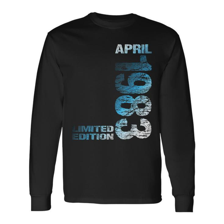 Awesome Since April 1983 40Th Birthday Born 1983 Long Sleeve T-Shirt T-Shirt