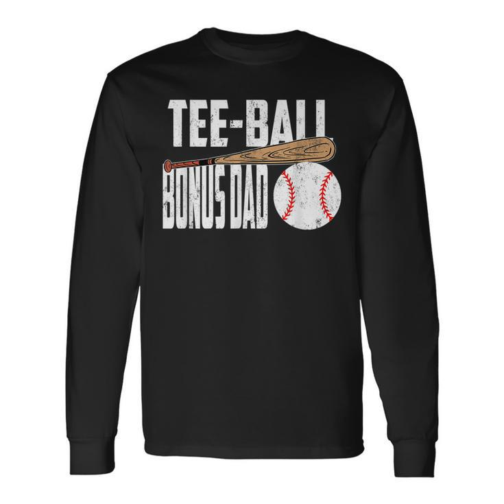 Ball Bonus Dad Vintage Ball Tball Bonus Dad Long Sleeve T-Shirt