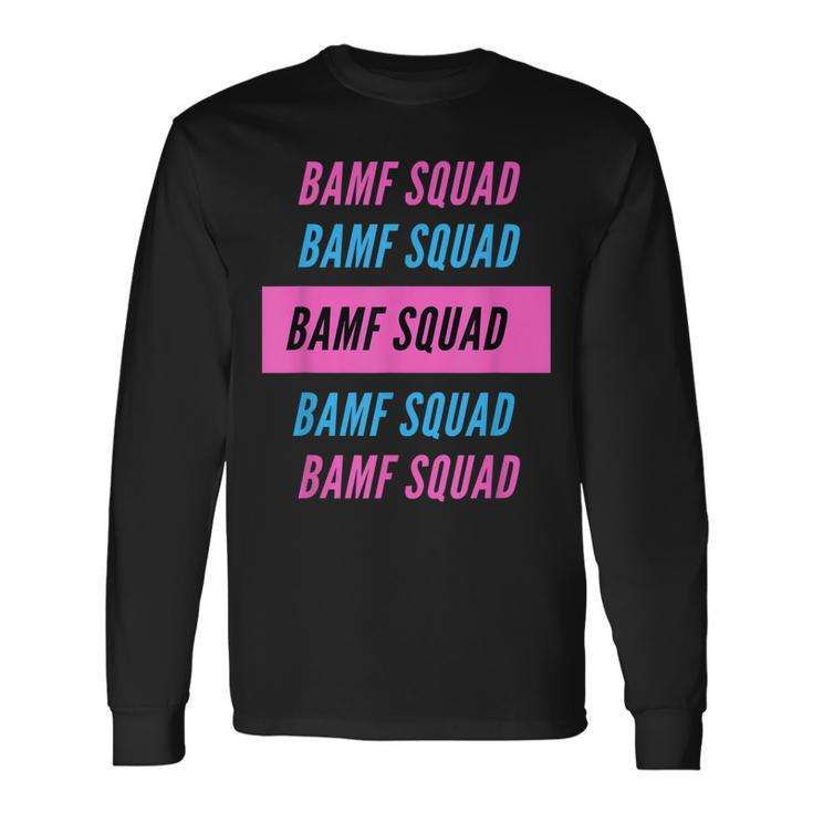 Bamf Squad Vice Style Long Sleeve T-Shirt