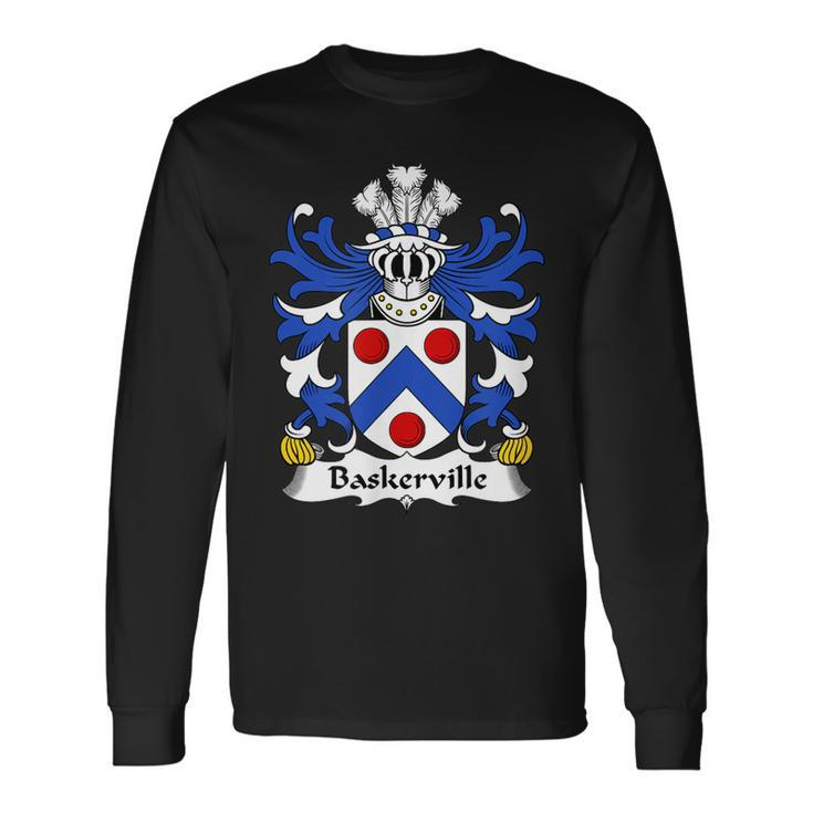 Baskerville Coat Of Arms Crest Long Sleeve T-Shirt
