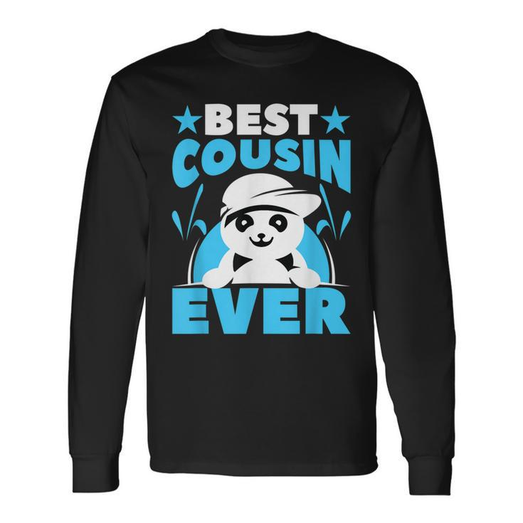 Best Cousin Ever Panda Long Sleeve T-Shirt