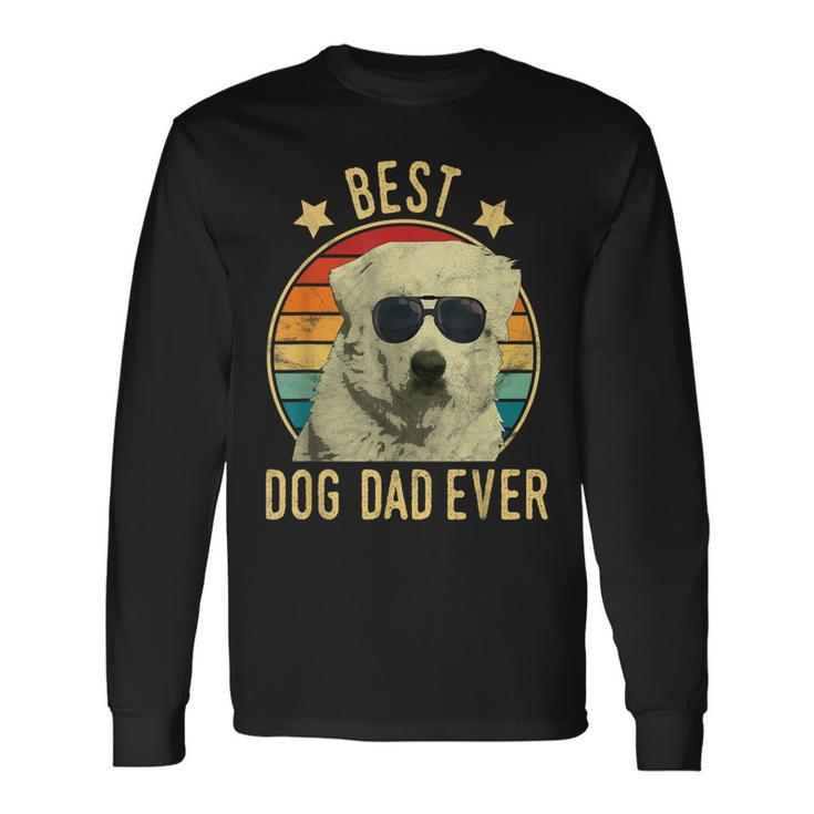 Best Dog Dad Ever Great Pyrenees Fathers Day Long Sleeve T-Shirt T-Shirt