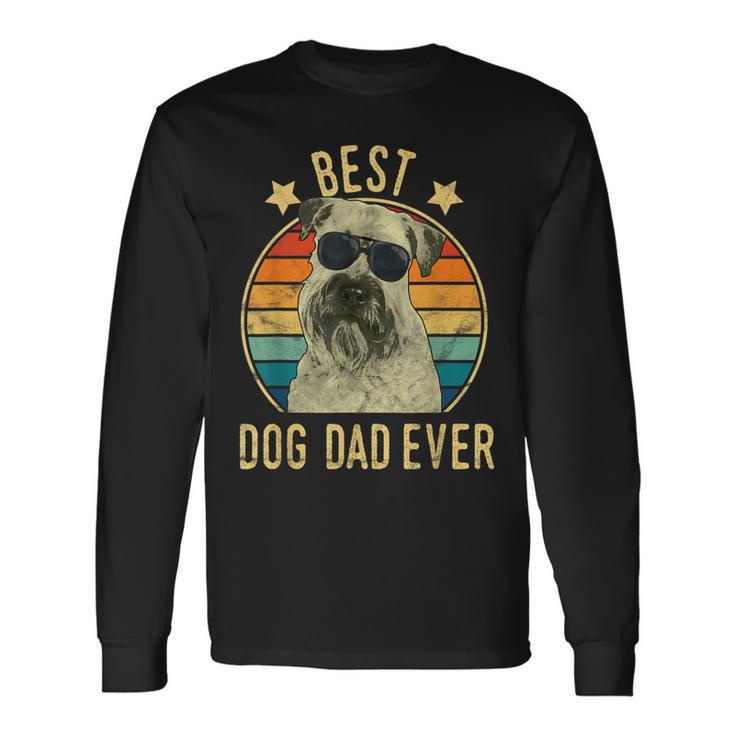 Best Dog Dad Ever Soft Coated Wheaten Terrier Fathers Day Long Sleeve T-Shirt T-Shirt