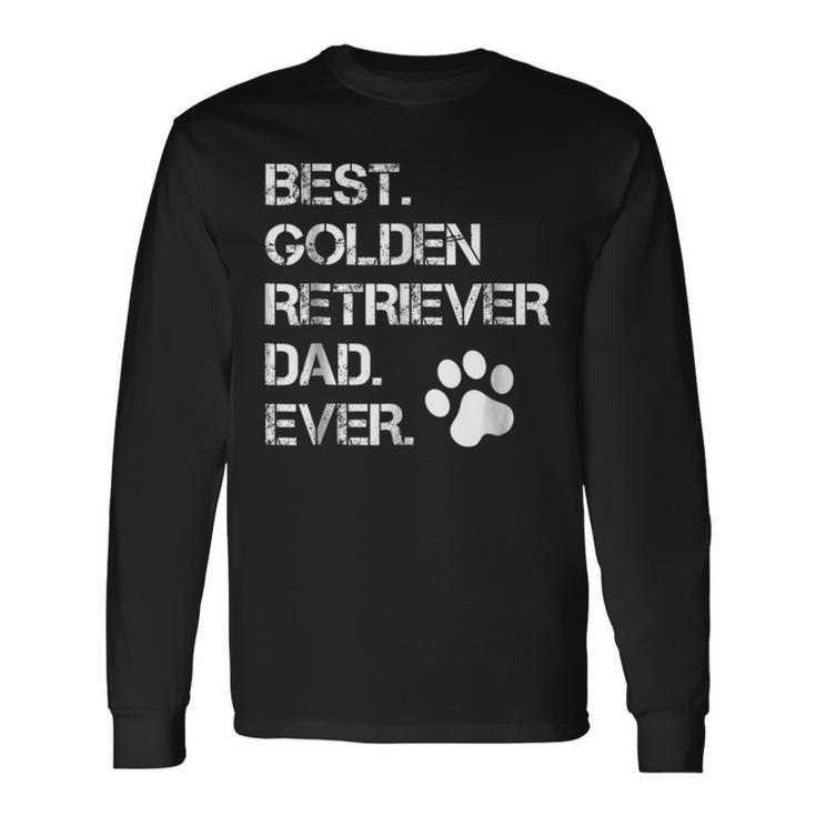 Best Golden Retriever Dad Ever Doggy Long Sleeve T-Shirt T-Shirt