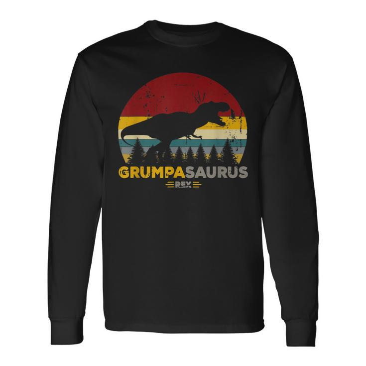 Best Grumpa Grandpa Grumpasaurus Ideal Grandpa Long Sleeve T-Shirt T-Shirt