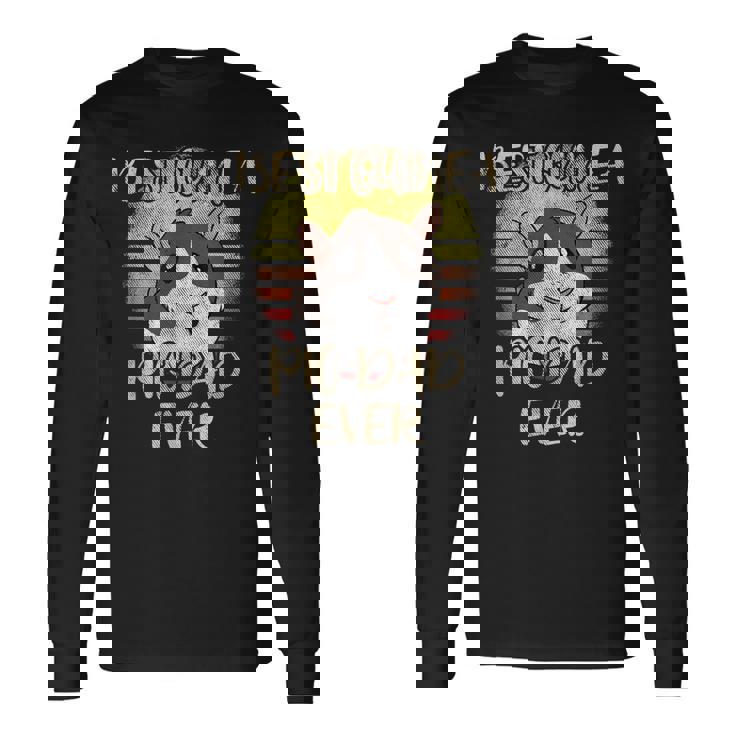 Best Guinea Pig Dad Ever Vintage For Rodent Rat Lover Long Sleeve T-Shirt T-Shirt Gifts ideas