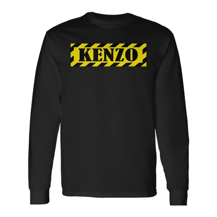 Best Named Kenzo Boy Name Long Sleeve T-Shirt