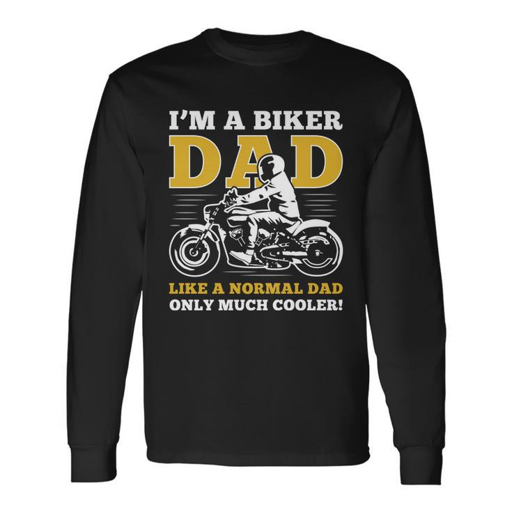 Biker Dad V2 Long Sleeve T-Shirt