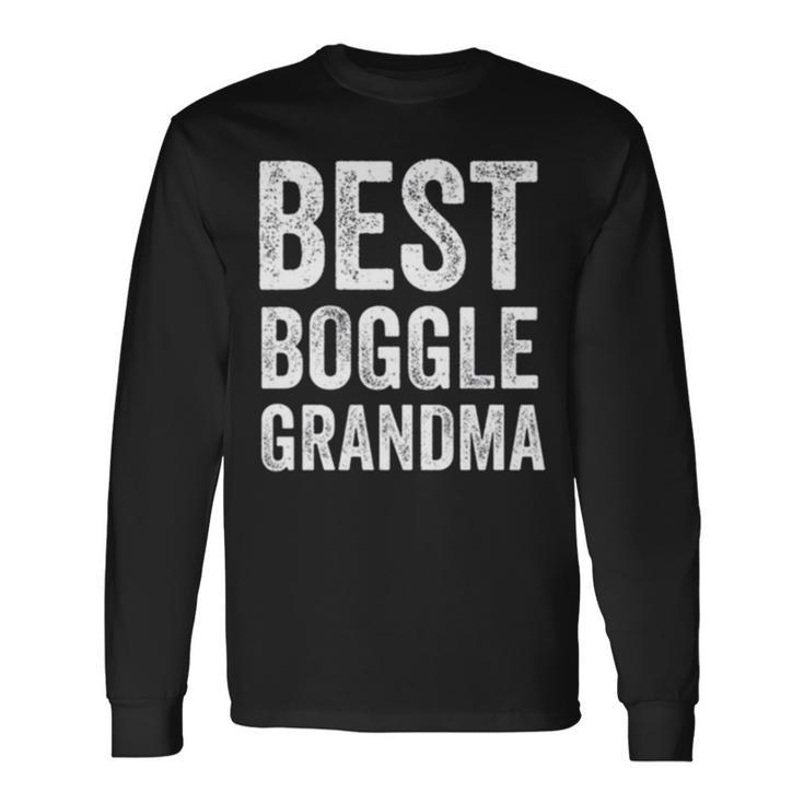 Boggle Grandma Board Game Long Sleeve T-Shirt T-Shirt Gifts ideas