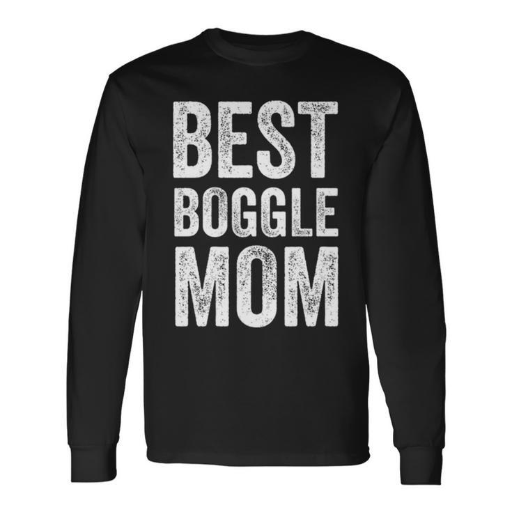 Boggle Mom Board Game Long Sleeve T-Shirt T-Shirt