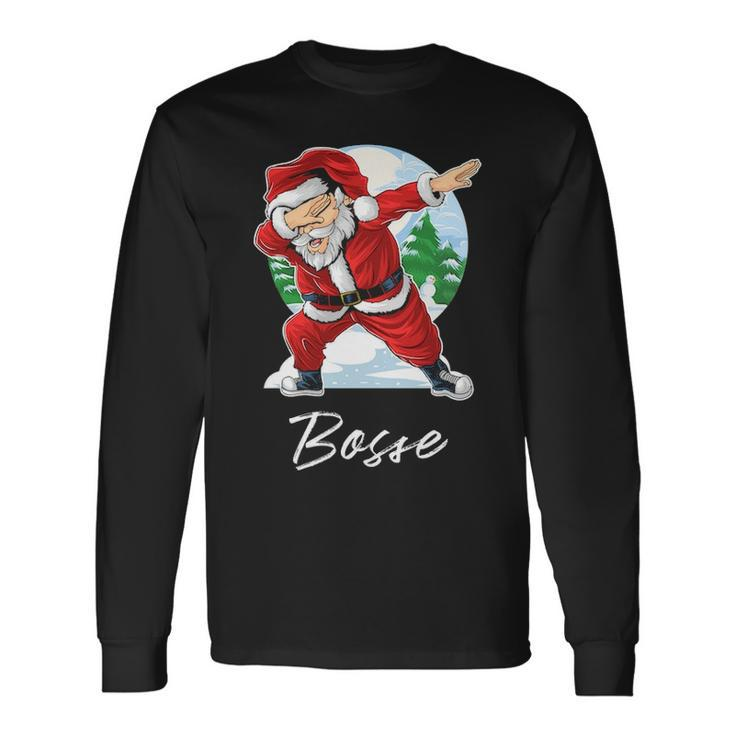 Bosse Name Santa Bosse Long Sleeve T-Shirt