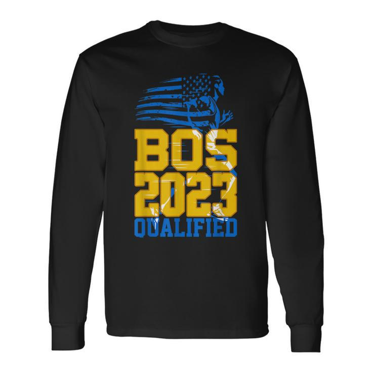 Boston 2023 Marathon Training & Qualified Long Sleeve T-Shirt
