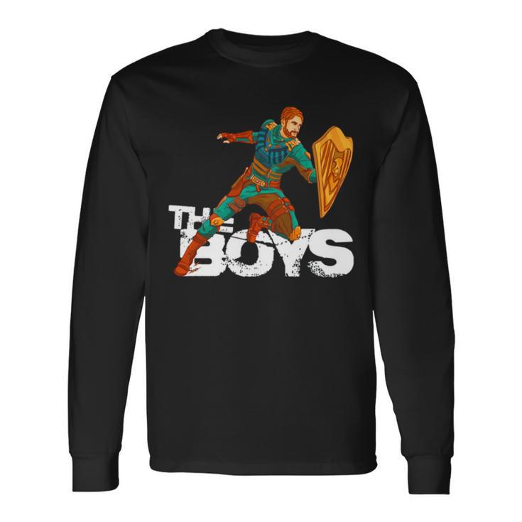 The Boys Tvshow Active Soldier Boy Long Sleeve T-Shirt T-Shirt Gifts ideas