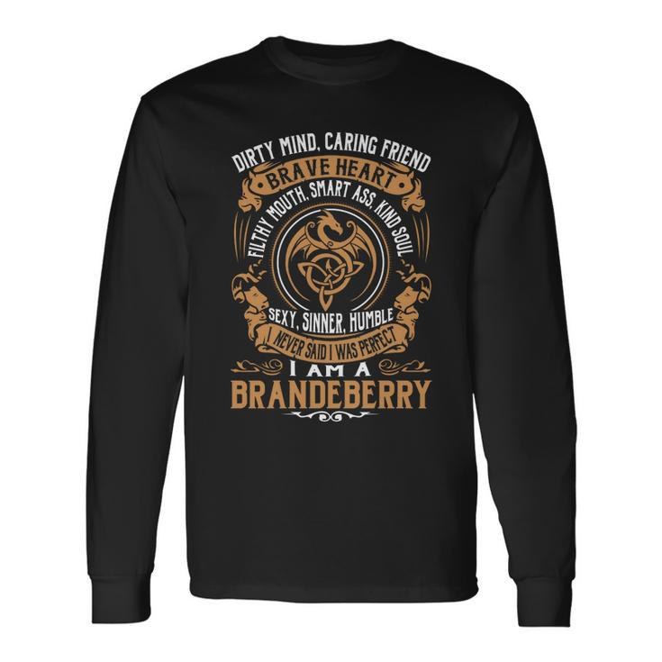 Brandeberry Brave Heart Long Sleeve T-Shirt